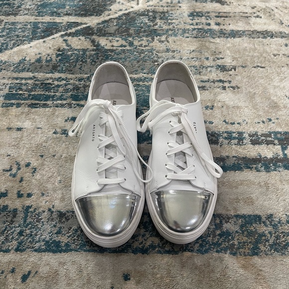 Alex Arigato white sneaker with silver in front - Picture 4 of 6